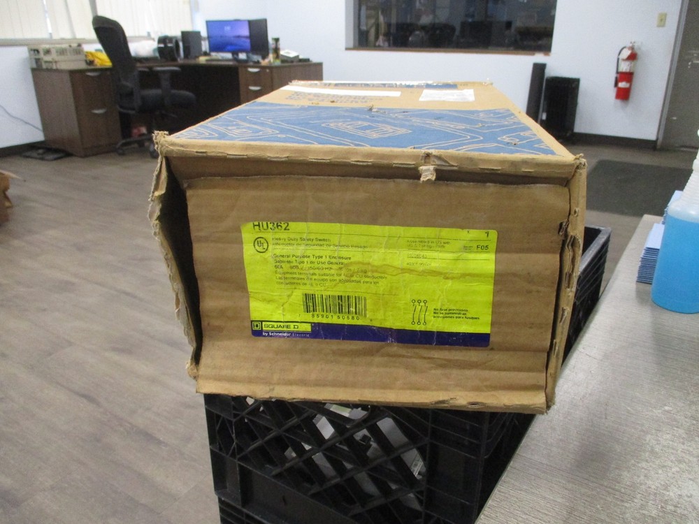 Square D HU362 Industrial Control System