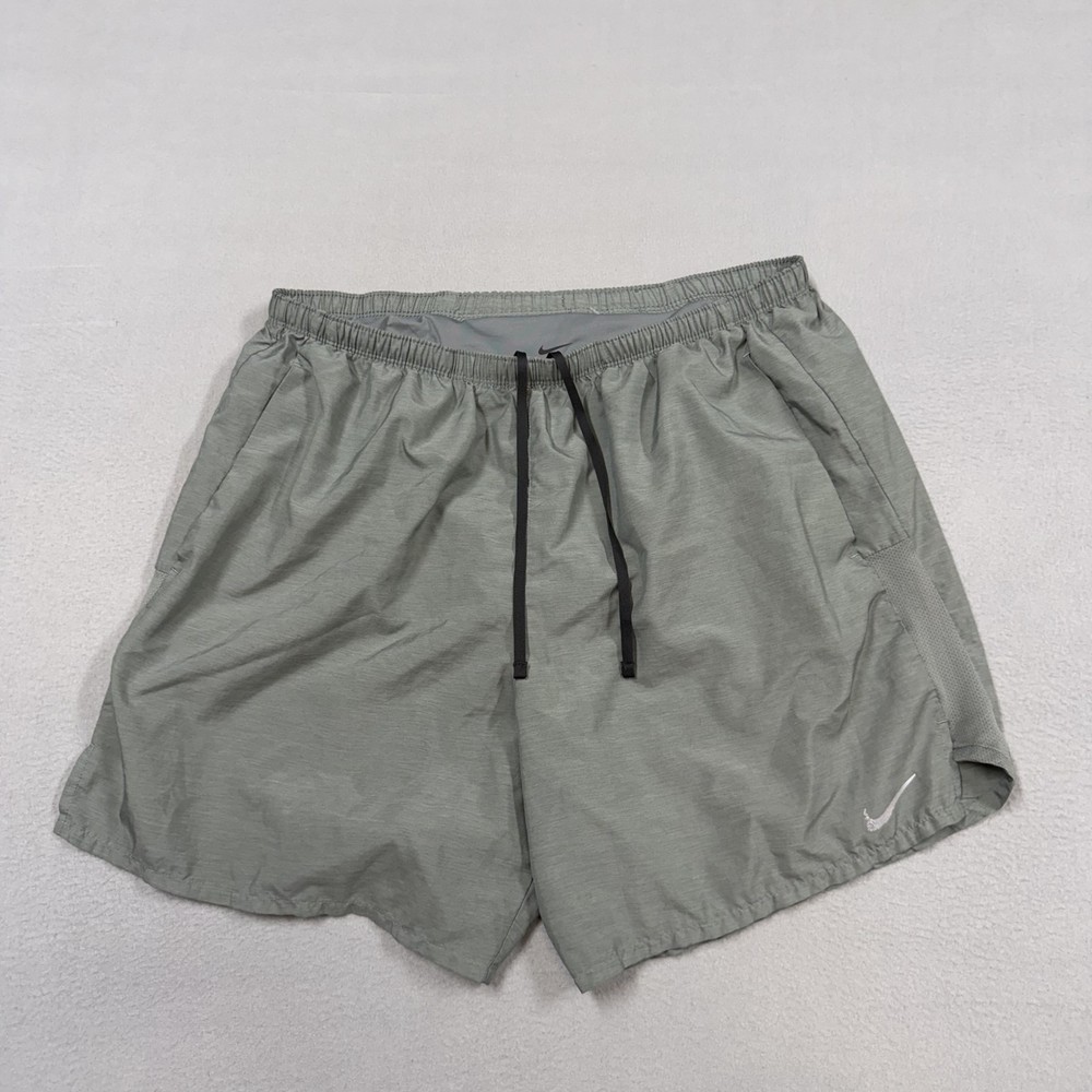 Nike Shorts Mens XL Gray Dri-FIT Running Athletic Gym 7