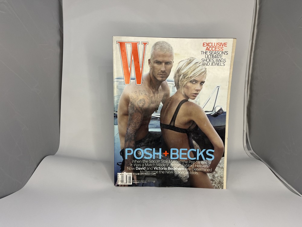 W Magazine 2007 August - Victoria & David Beckham