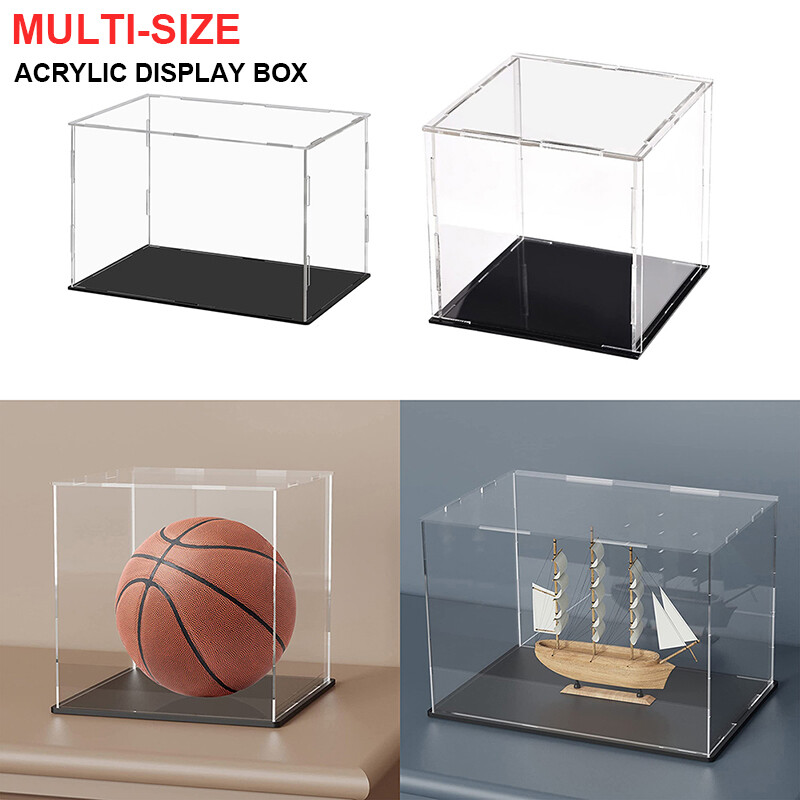 Acrylic Display Case Model Toy Storage Box Self-Assembly Collectibles Showcase