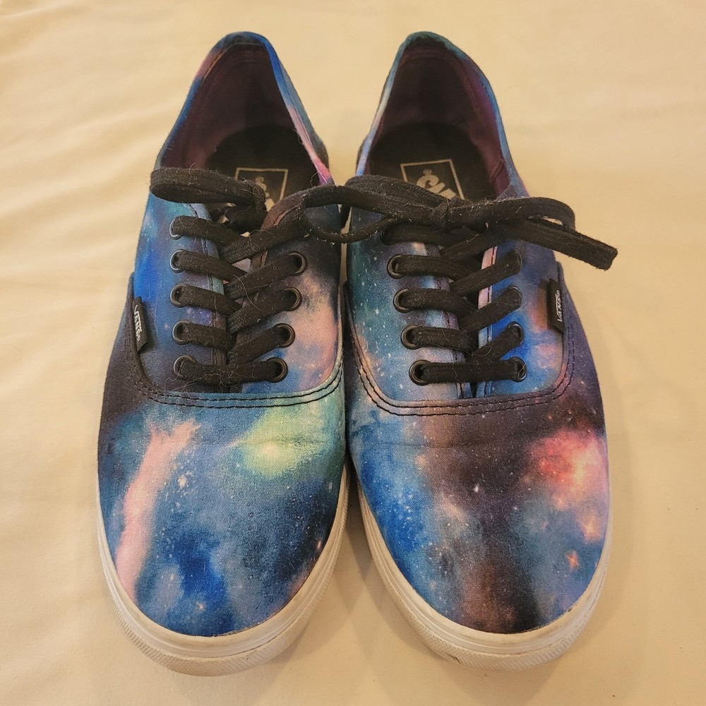 VANS Off the Wall Cosmic Galaxy Unisex Womens Sz 9 Mens 7.5 Skate Shoes Sneakers