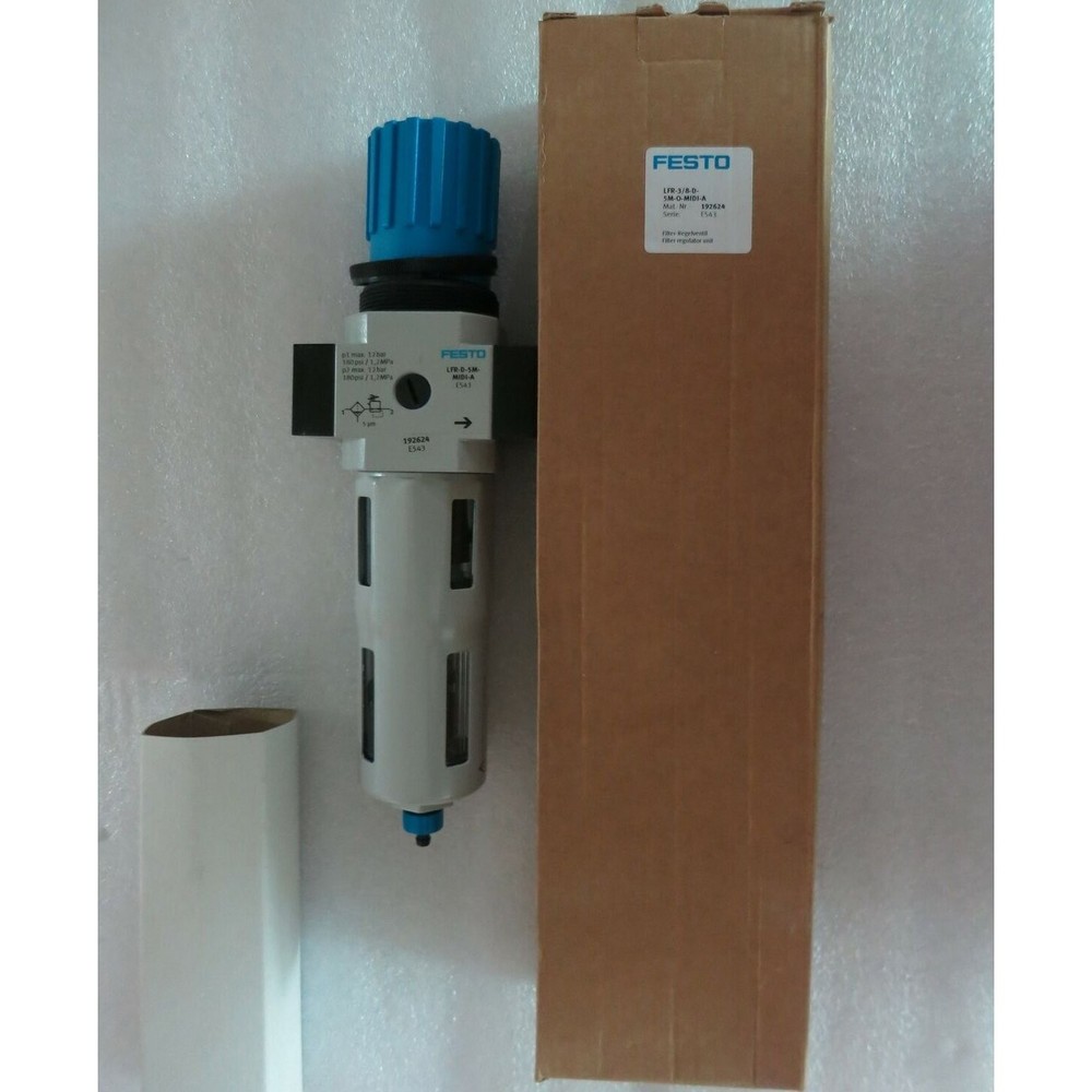 one NEW Festo Filter Pressure Valve LFR-3/8-D-5M-O-MIDI-A spot stock