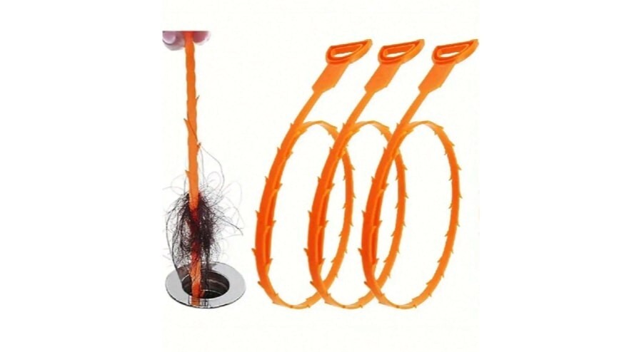 3 Pack Hair Drain Cleaner Tool-20