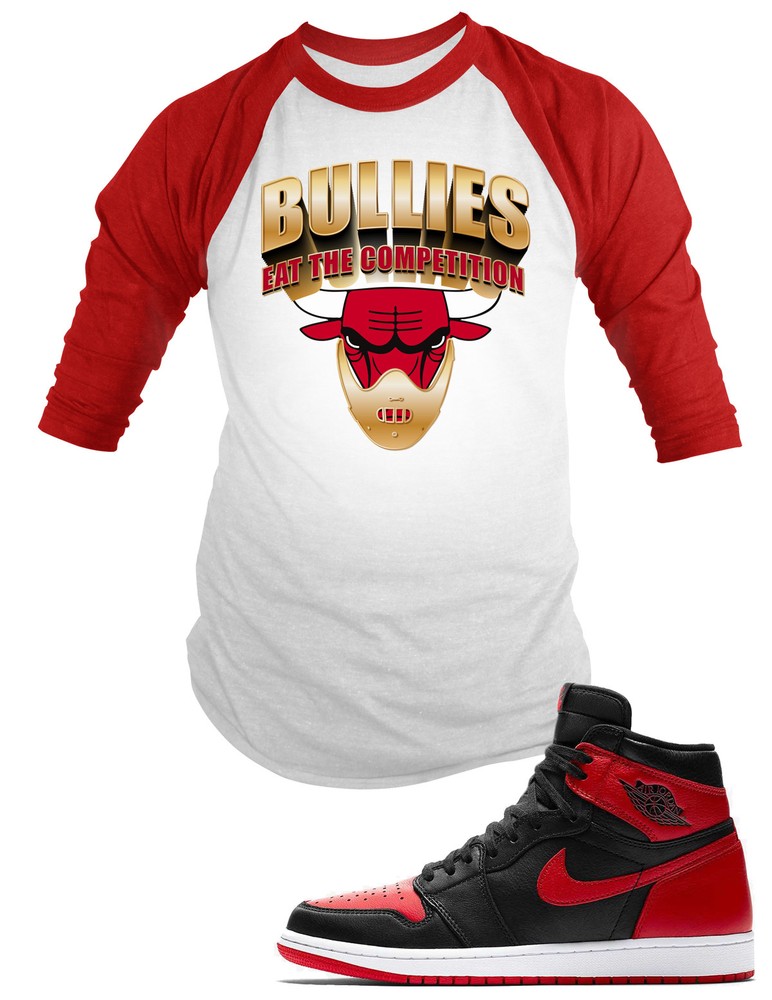 Bullies Graphic Tee J1 Homage Baseball Sneaker Sport Shirt for Men