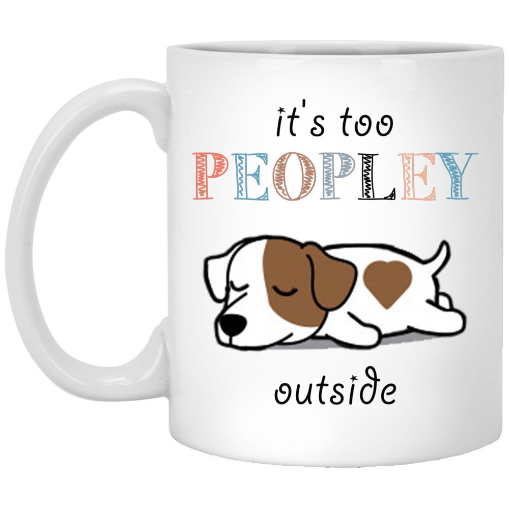 Funny Jack Russell Dog Lover White Mug for Coffee or Tea