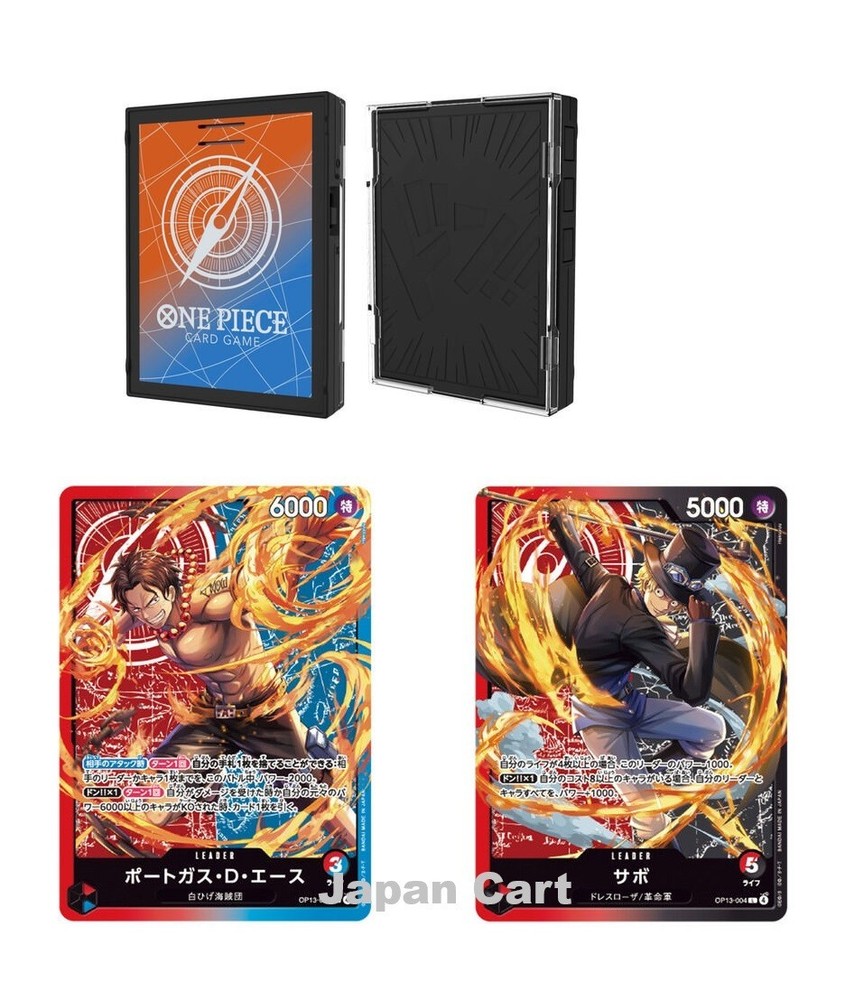 ONE PIECE Card Game Sound Loader 4th Edition! Ace & Sabo Edition with Promo PSL