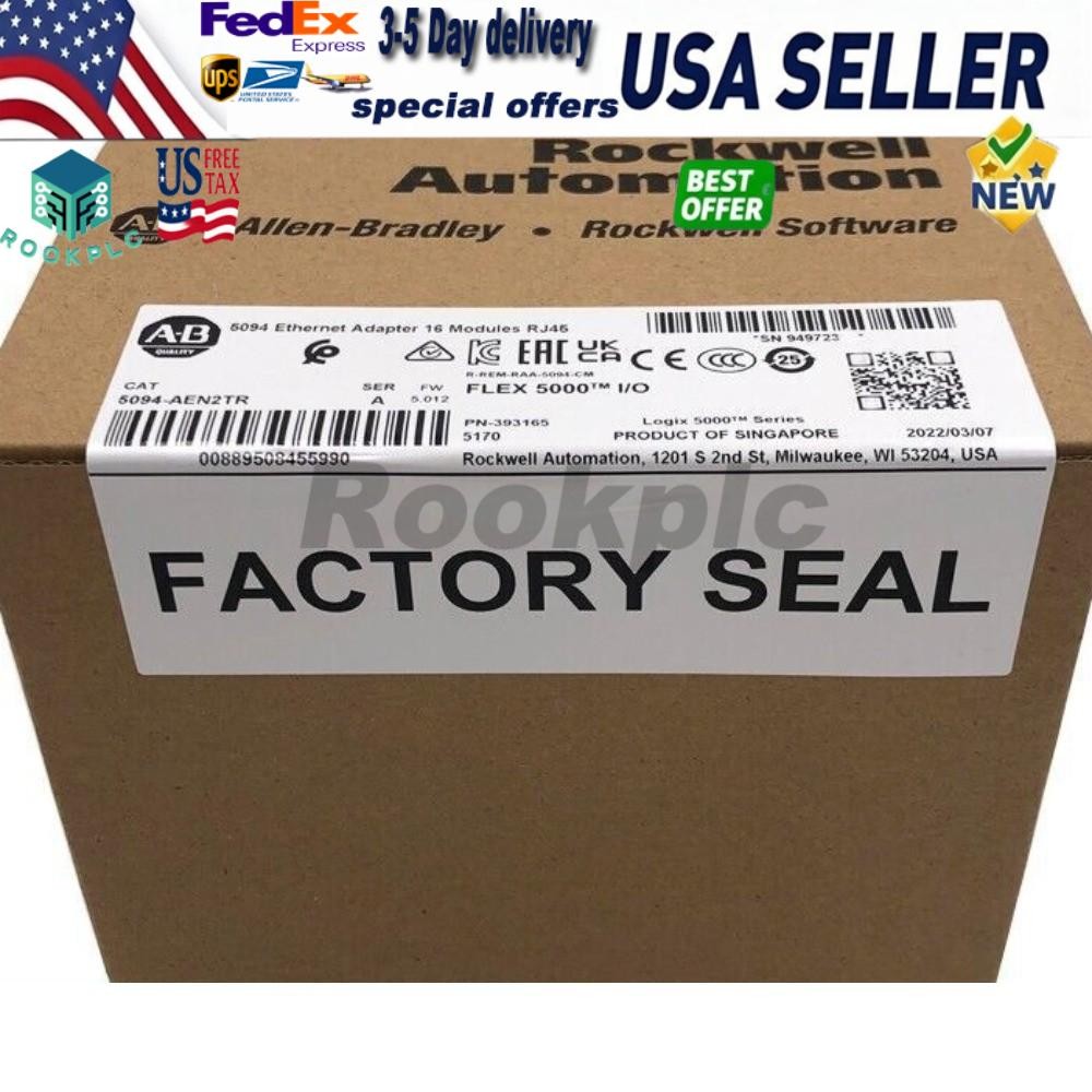 5094-AEN2TR Ethernet Adapter 16 Modules RJ45 5094AEN2TR New in Stock US Free Tax