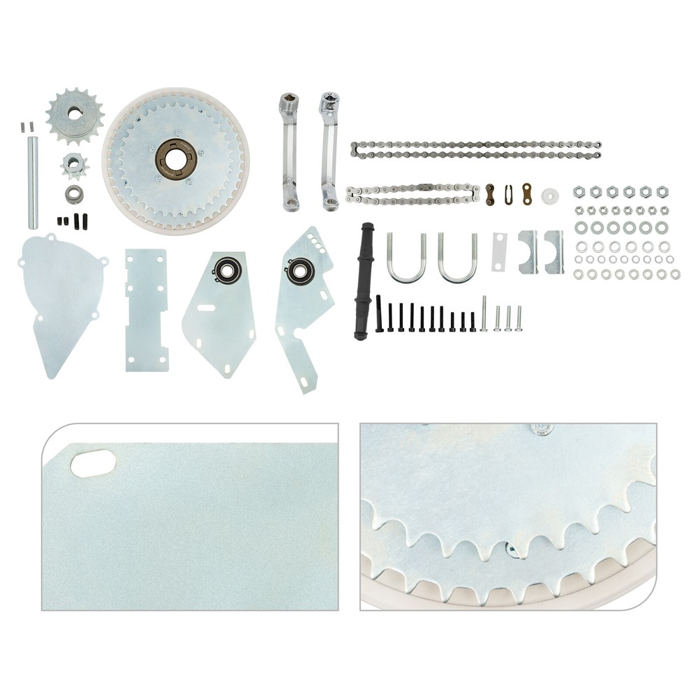 Shifter Jackshaft Kit Chain 66cc 80cc Gas 2-stroke Bicycle Bikes Jackshaft Set