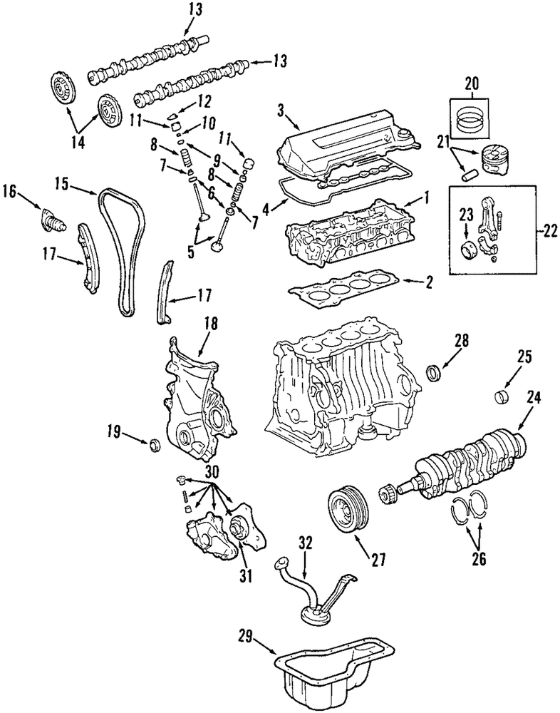 Genuine GM Piston Ring Set 19204504 OEM Replacement