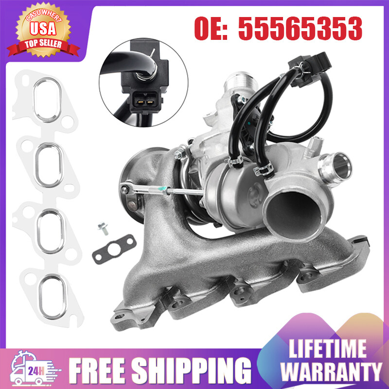 Turbocharger with Gasket Kit for Chevy Cruze Sonic Trax Buick Encore 1.4L 55565353
