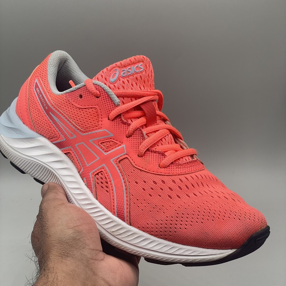 Asics Mens Gel Excite 8 1014A201 Orange Running Shoes Sneakers Lace Up Size 6