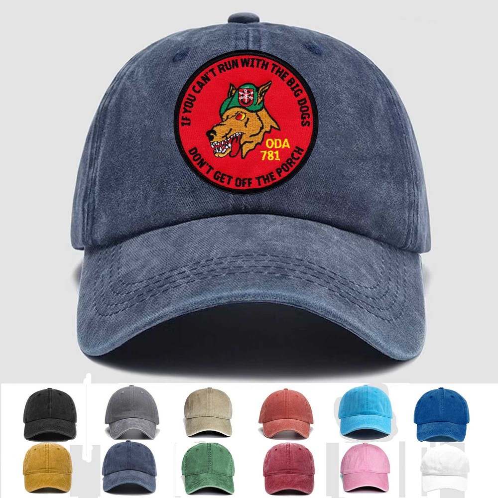 Custom Personalization Embroidered Hat ODA-781, Veteran Cap, Trucker Hat, Gift