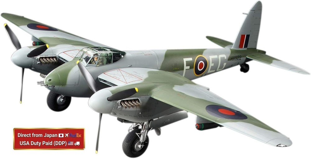 Tamiya 1/32 Mosquito FB Mk.VI RAF WWII Aircraft Plastic Model Kit 60326 New JP