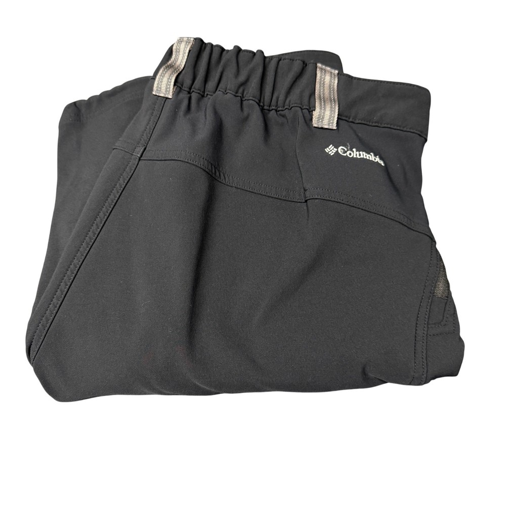 Columbia Hiking Pants Mens 34x32 (33x32 ACTUAL) Black Triple Canyon Fall Fleece