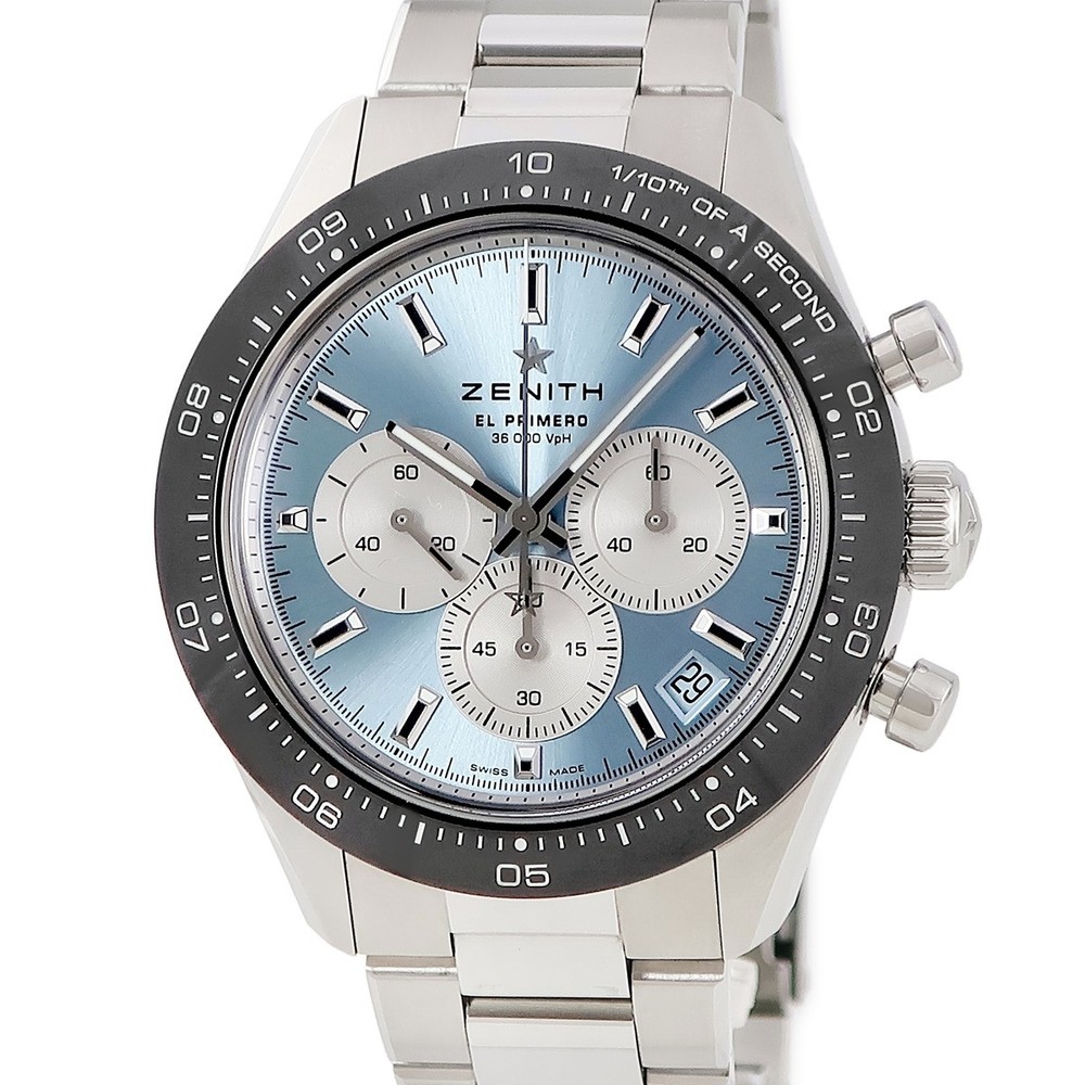 ZENITH Chronomaster Sports Yoshida Special 03.3106.3600/55.M3100 Light blu