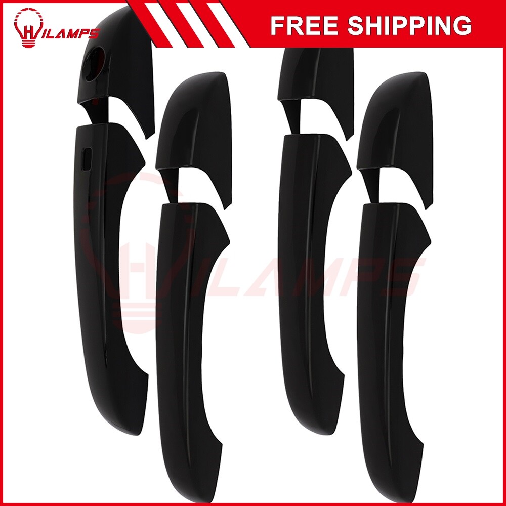 2008-2019 Dodge Caravan & Chrysler 200 Chrome Plastic Door Handle Covers