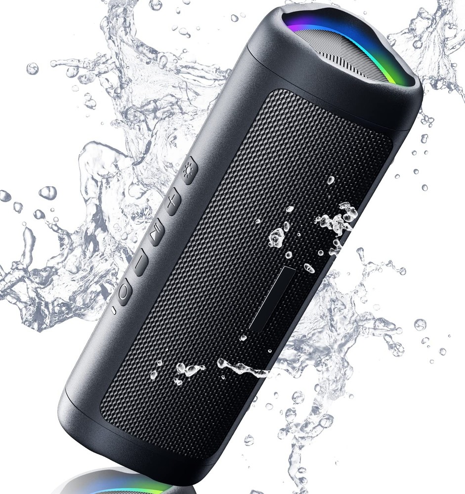 Portable Bluetooth Speaker with HD Sound Wireless IPX5 Waterproof 20H Playtime