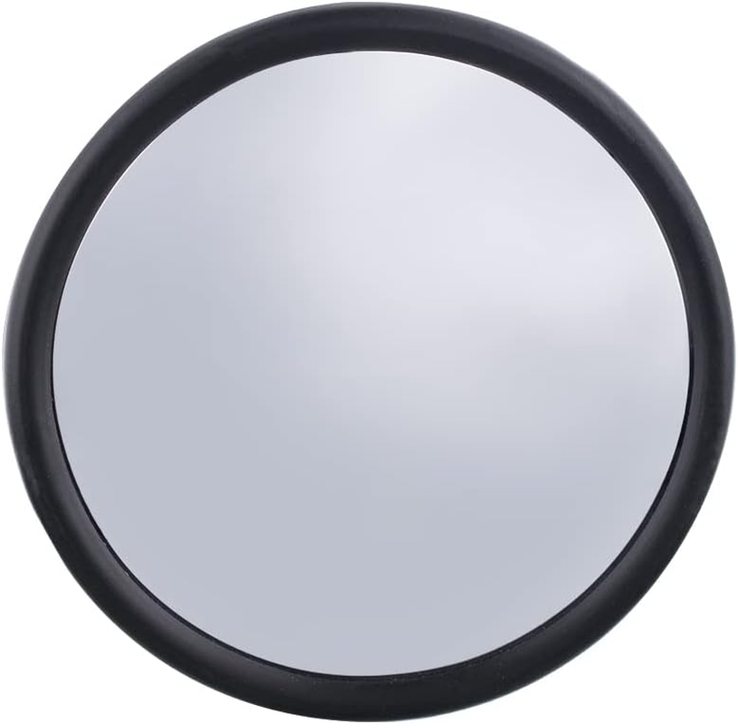 Polished Stainless Steel Convex Mirror with Center Stud, 60030 Universal Fit
