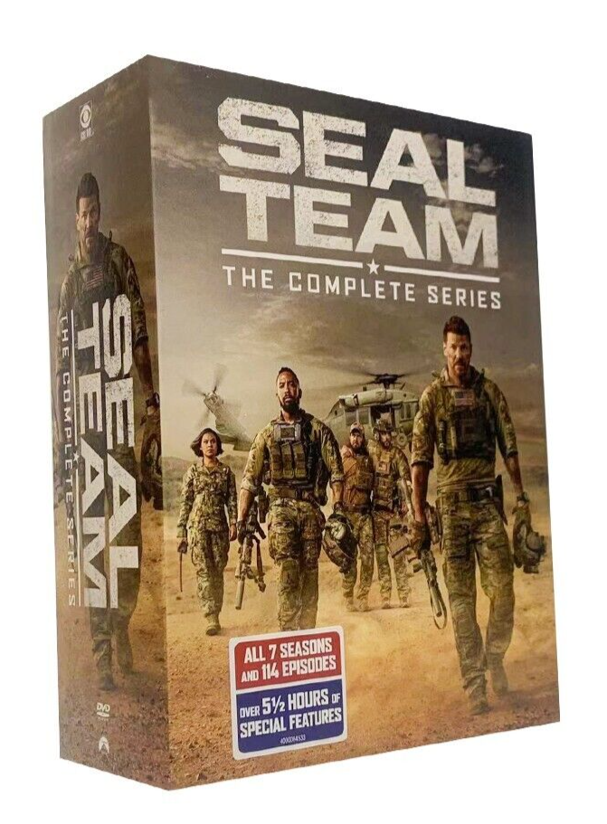 Seal Team : The Complete TV Series Season 1-7 (DVD 30-Disc Box Set) Region 1