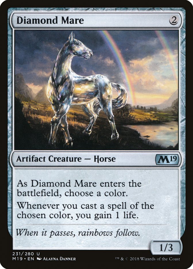 Diamond Mare [Core Set 2019] Magic MTG
