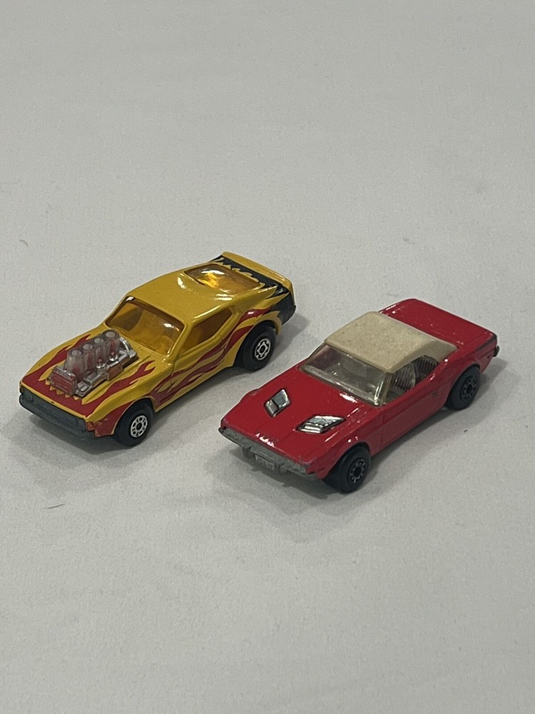 Vintage Matchbox Lesney 1/64 Scale Dodge Challenger/Mustang Piston Popper
