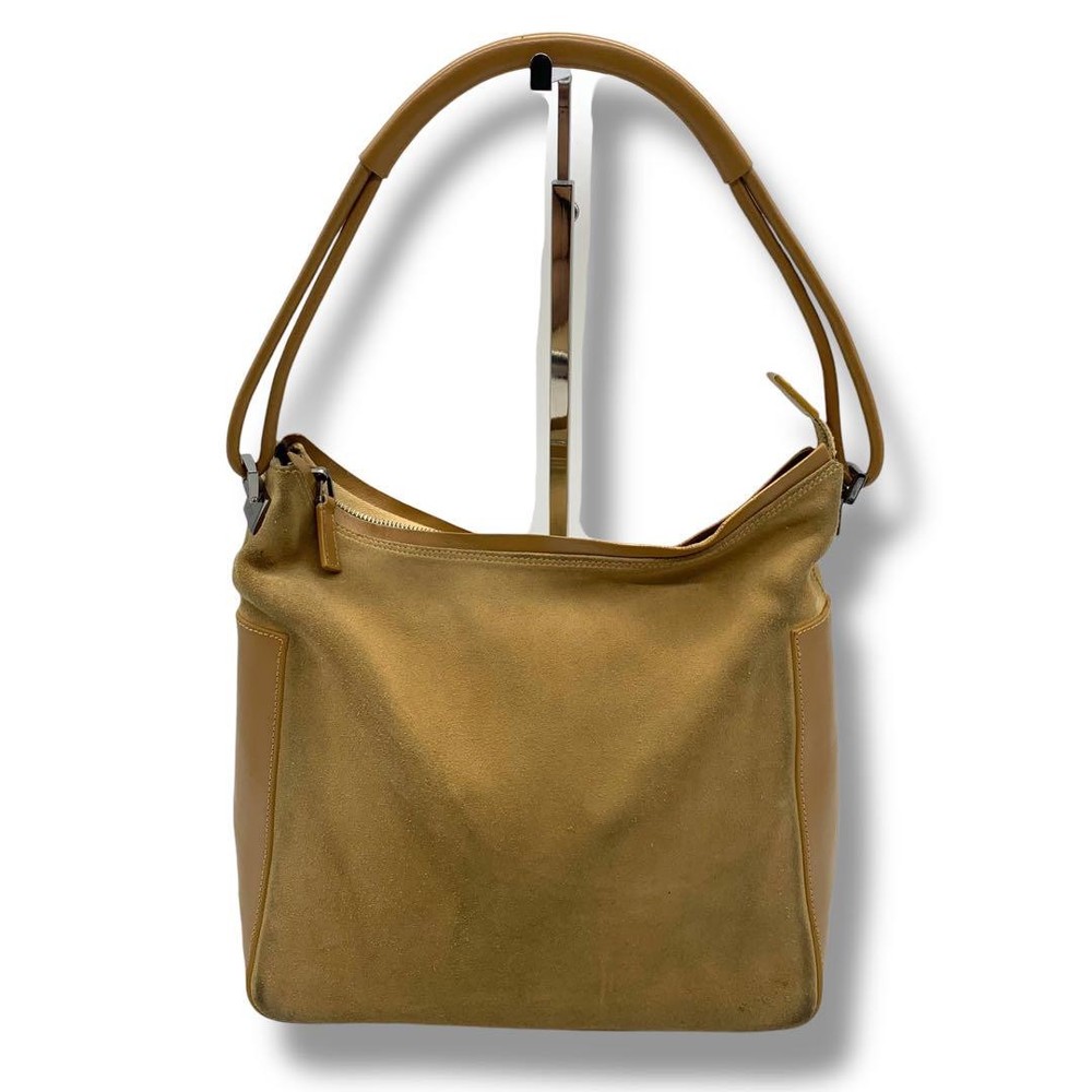 Gucci Rare Velour Leather One-Shoulder Authentic Pre-Owned Bag