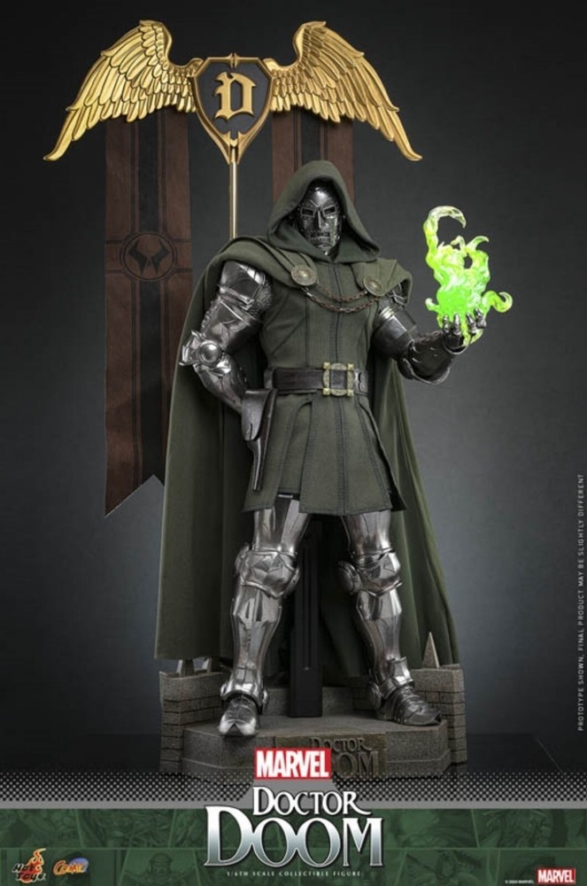 PRESALE HOT TOYS DR. DOOM 1/6TH SCALE ACTION FIGURE-image