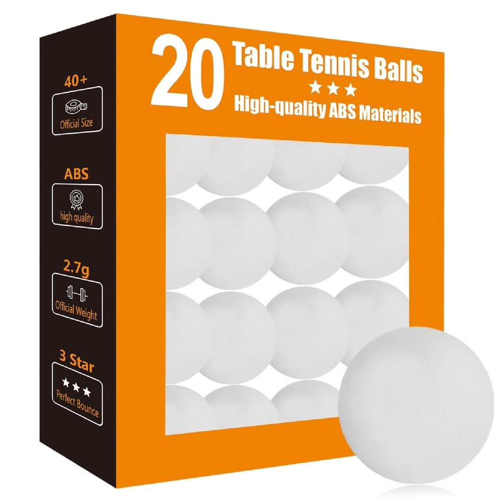 3 Star Ping Pong Balls High Performance ABS Table Tennis Training Game NEW