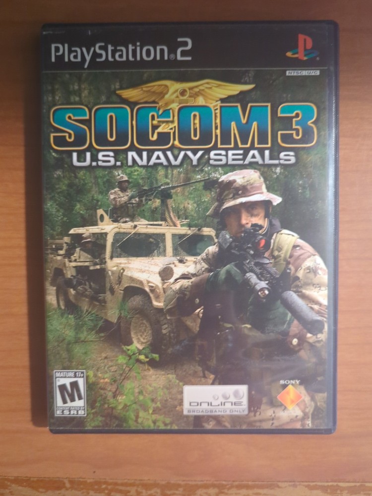 SOCOM 3 US Navy SEALs for PlayStation 2 Action Game