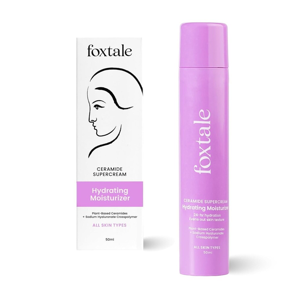Foxtale 5x Hydrating Ceramide Face Moisturizer with Micro Hyaluronic Acid 50ml