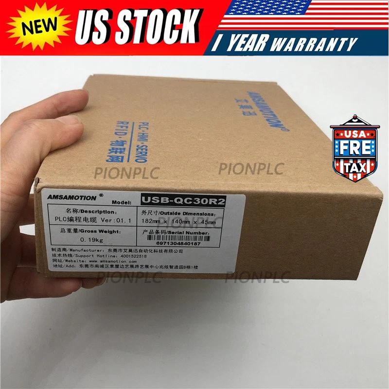 USB-QC30R2 USB Programming Cable for Mitsubishi PLC Q Series, Adaptive Baud Rate