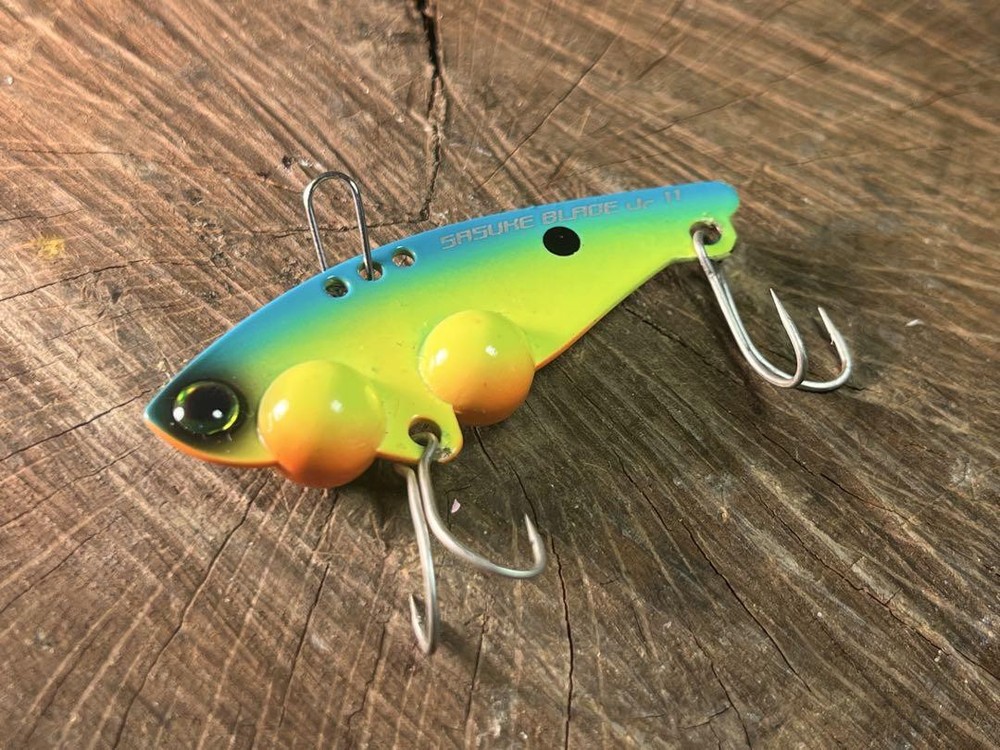 Fishing Lure Huge Fishing Sasuke Blade Jr. Jackall Blue Back Chart