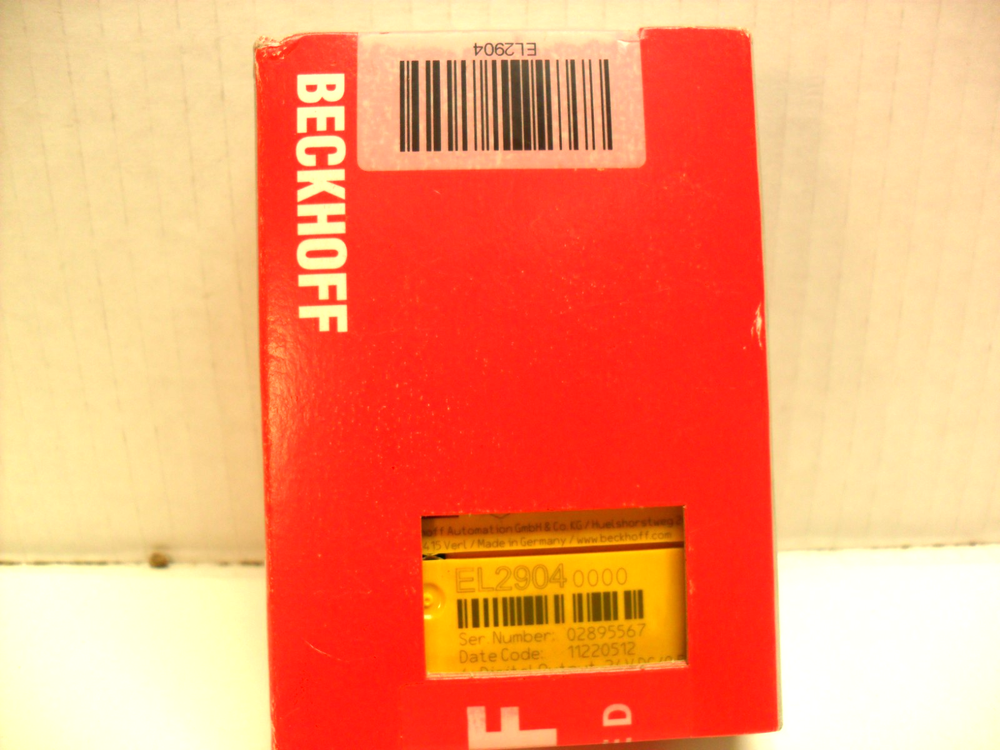 BECKHOFF EL2904 - Programmable Controller Module - FACTORY SEALED box