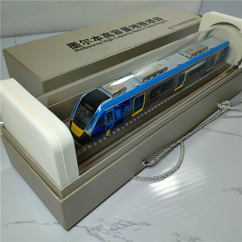 1:68 Melbourne High Capacity Metro Trains Project Passenger Car Diecast Model