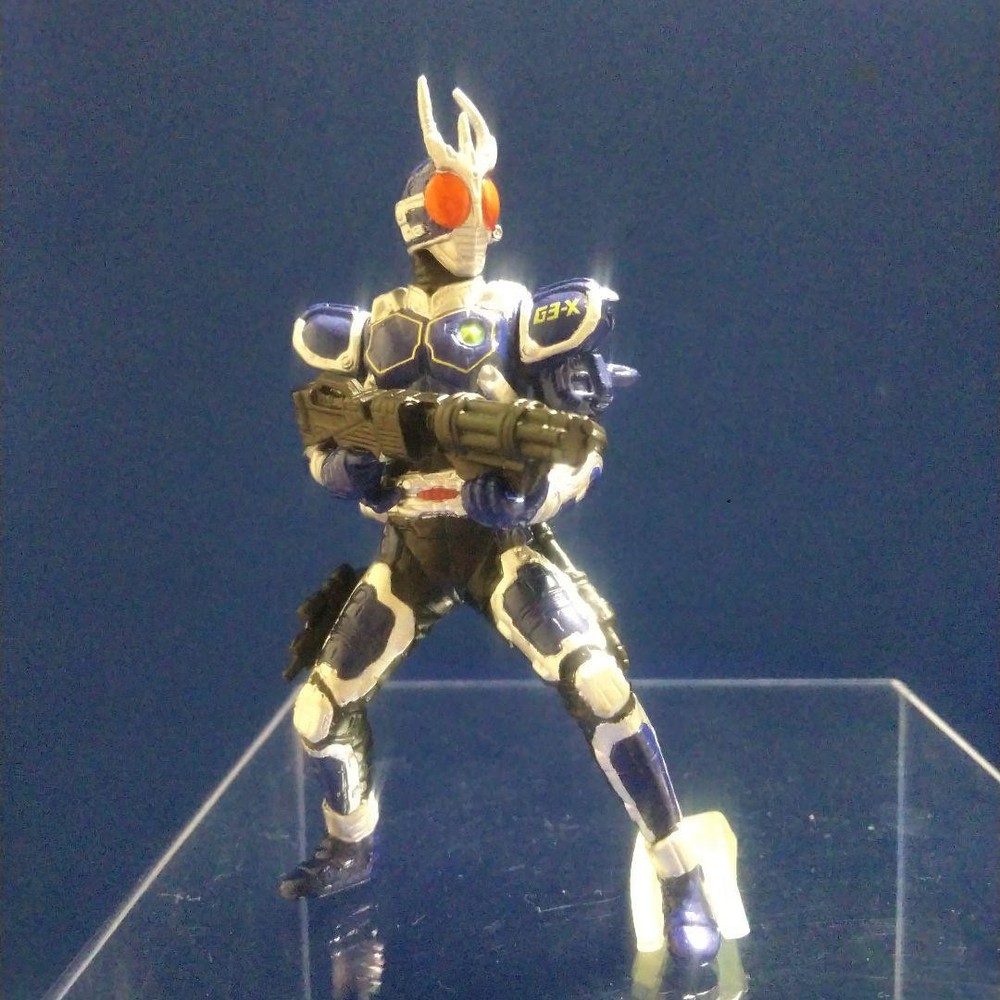 Kamen Rider G3-X Gashapon Figure Opened No Booklet Used