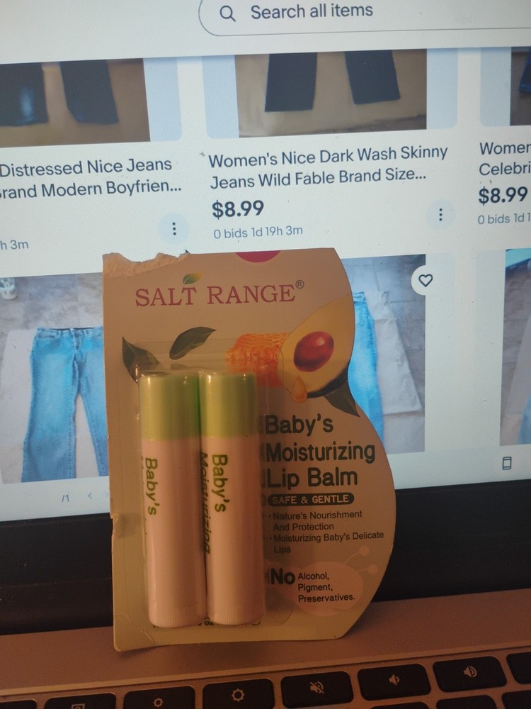 2-Pack Natural Baby Lip Balm – No Preservatives, Sealed & New