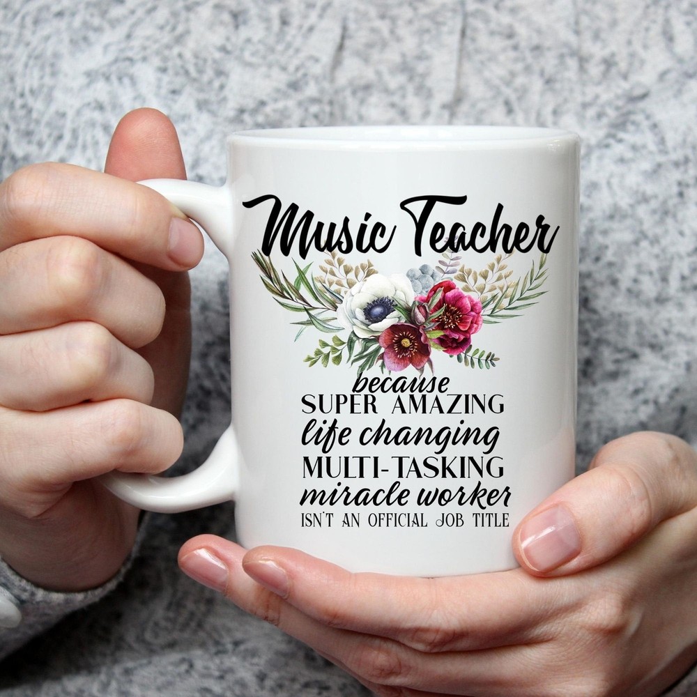 Personalized Music Teacher Gift For Women L Thank You Appreciation Birthday