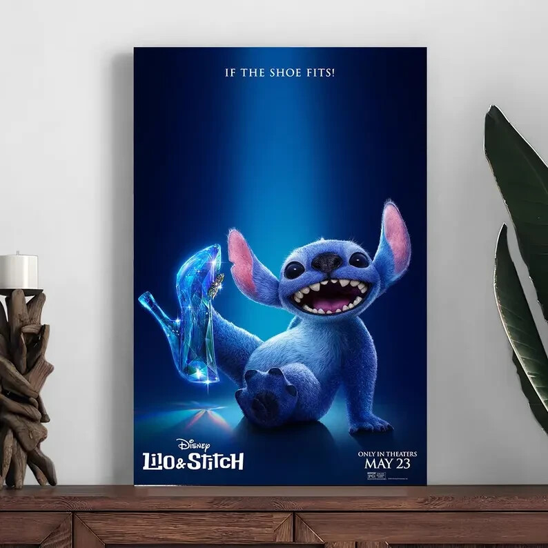 Lilo & Stitch Movie Poster for Home Decor and Room Decoration 8x10 Print