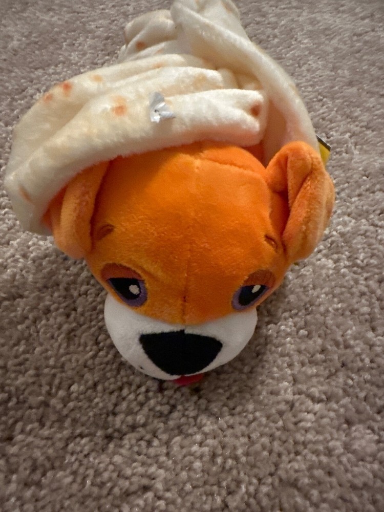 Cutetitos Series 1 Fluffito Dog Plush Toy - Hot Spot: Hot Rarity: Rare