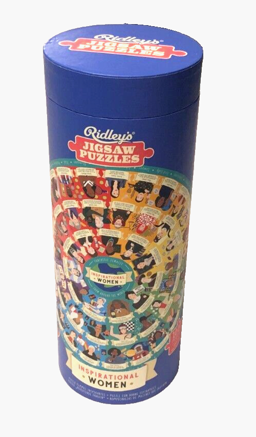 Ridley’s Inspirational Women New Circular Feminist Jigsaw Puzzle 1000 Sealed