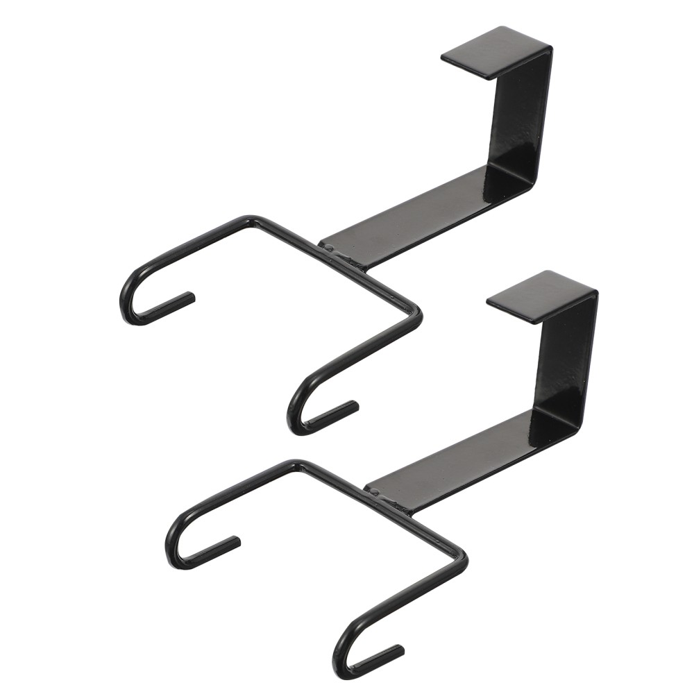 2 Pcs Double Hook Wreath Hangers for Christmas Door Decor