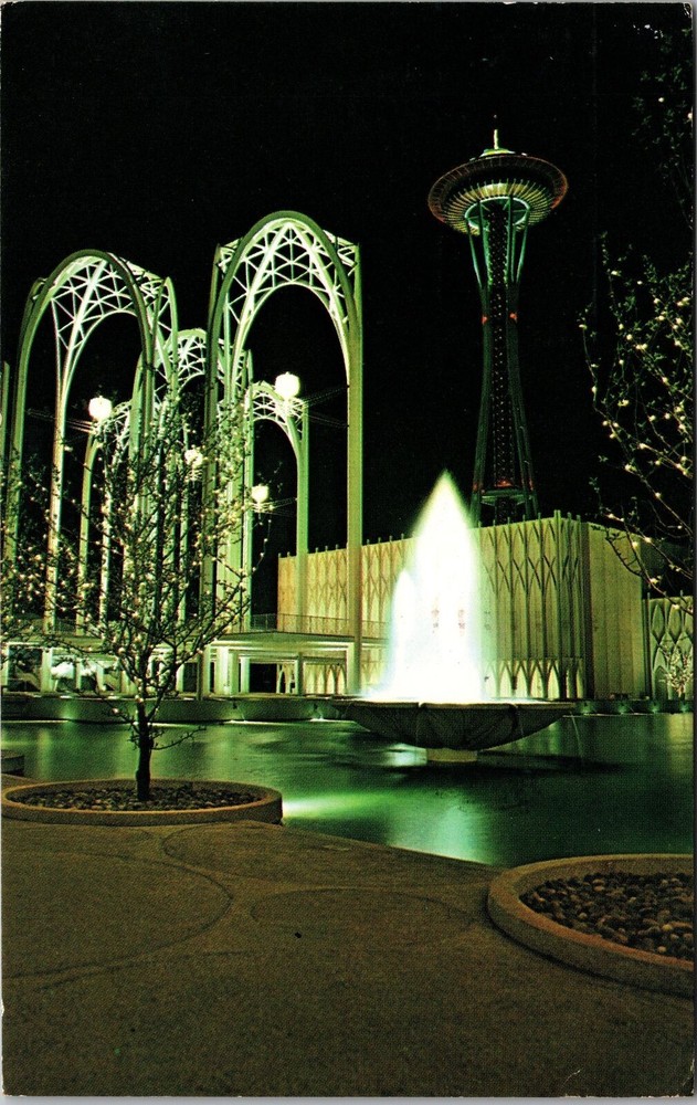 Seattle WA-Washington, Federal Science Pavilion, Vintage Postcard