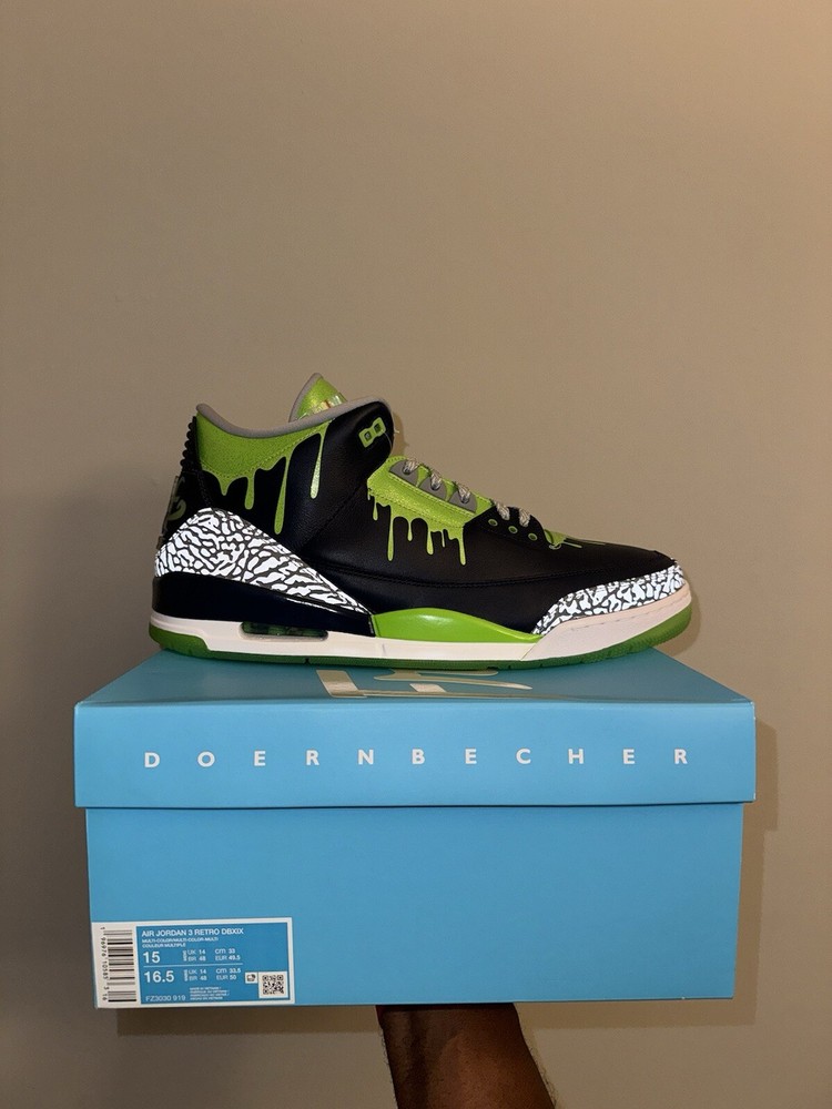 Size 15- Jordan 3 Retro Mid Doernbecher XIX