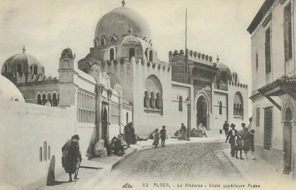 Postcard c1910s The Medersa Arab Higher School Lebanon [5]