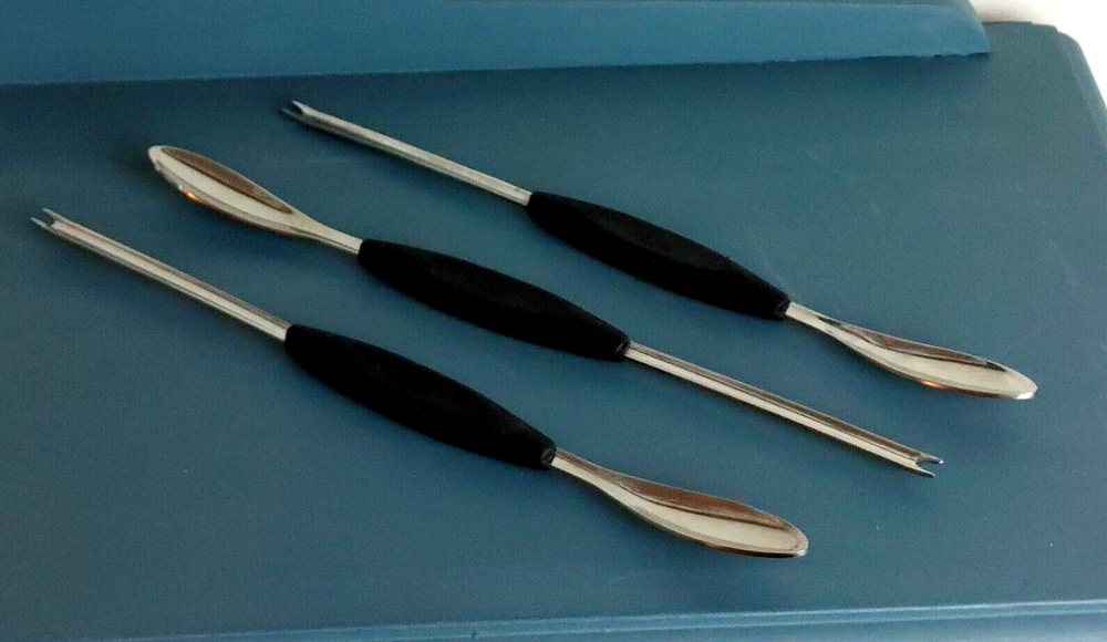 OXO Good Grips 3-Piece Stainless Steel Seafood Pick Flatware Set