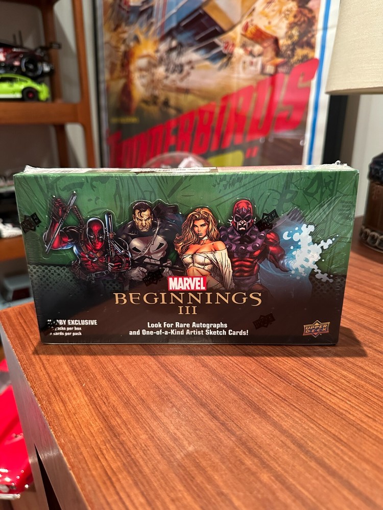 2012 MARVEL BEGINNINGS 3 TRADING CARDS SEALED BOX *MINT*