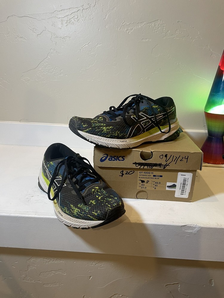 Мужские кроссовки asics GT-1000, размер 8