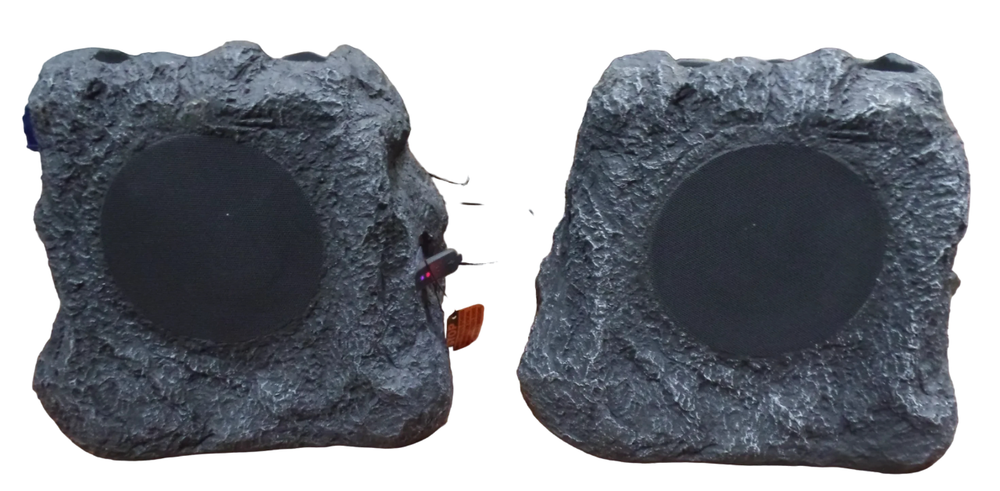 Victrola Solar Bluetooth Outdoor Speakers 2-Pack with Charging ITSBO-513PS5