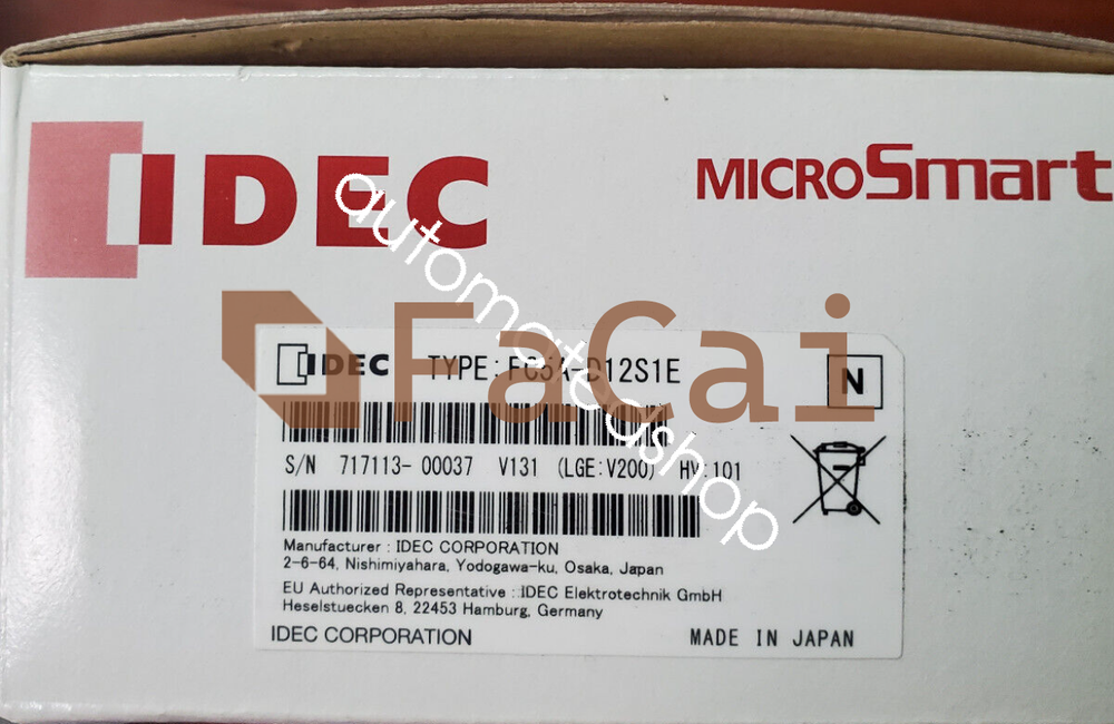 1PCS IDEC Module FC5A-D12S1E NEW