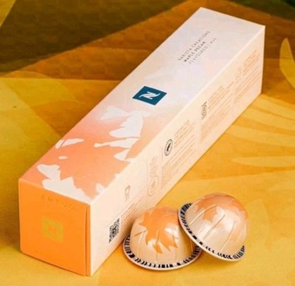Nespresso Vertuo Maple Pecan Coffee Capsules 50 Pods 7.7oz Mug Size